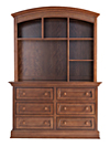 Chelmsford Hutch with Davenport Double Dresser